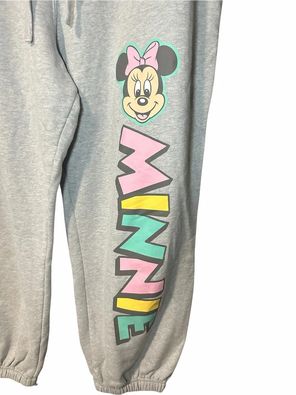 Disney Parks Minnie Mouse Sweatpants Gray Size 1X